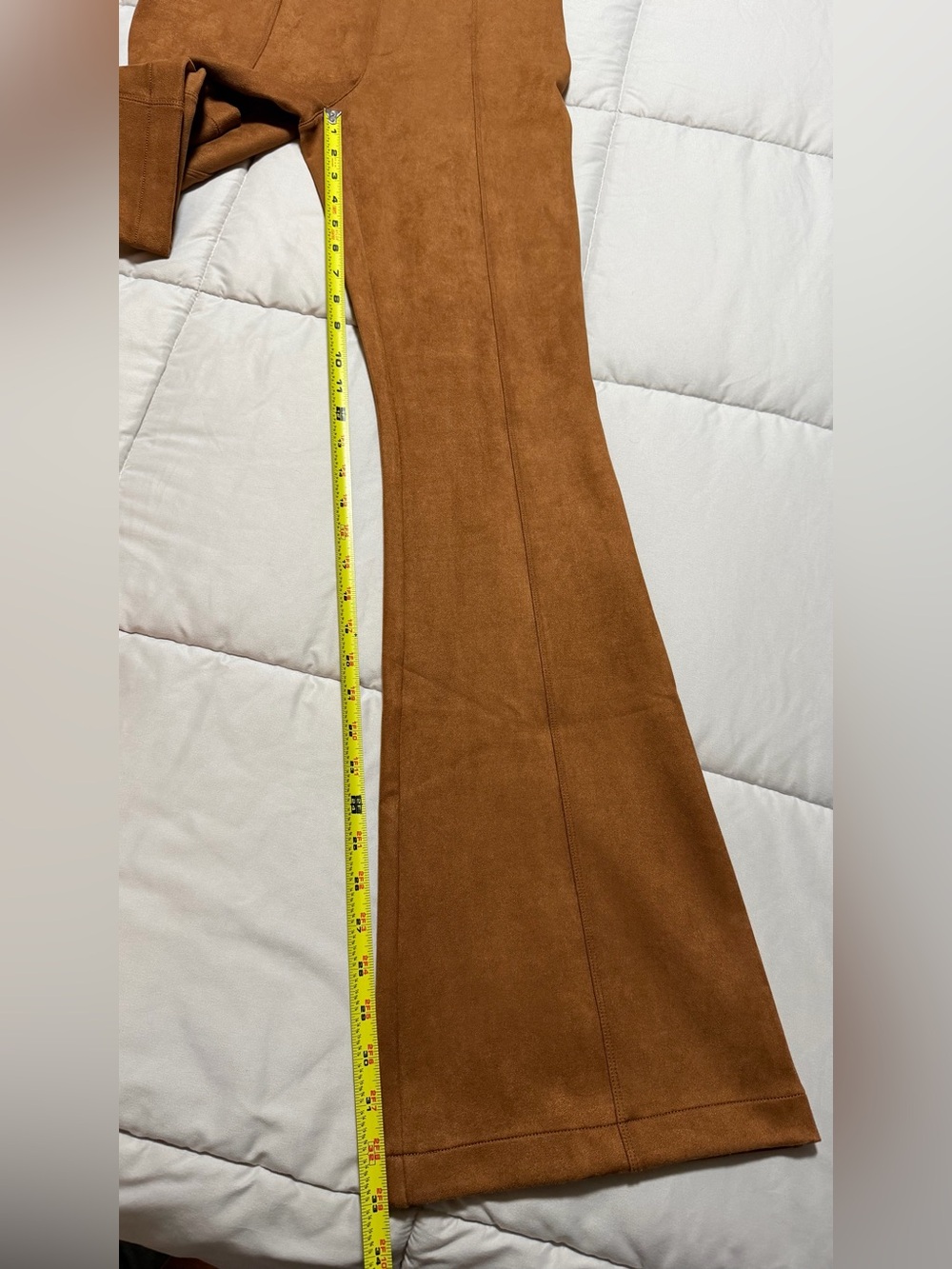 SPANX Faux Suede Flare Pants - Picture 5 of 9
